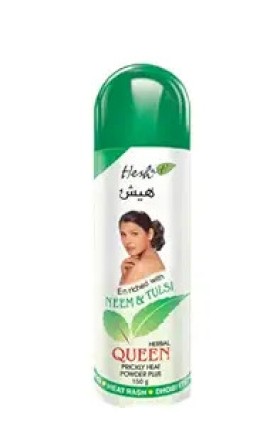 Hesh NEEM & TULSI Herbal Prickly Heat Powder Plus 150g